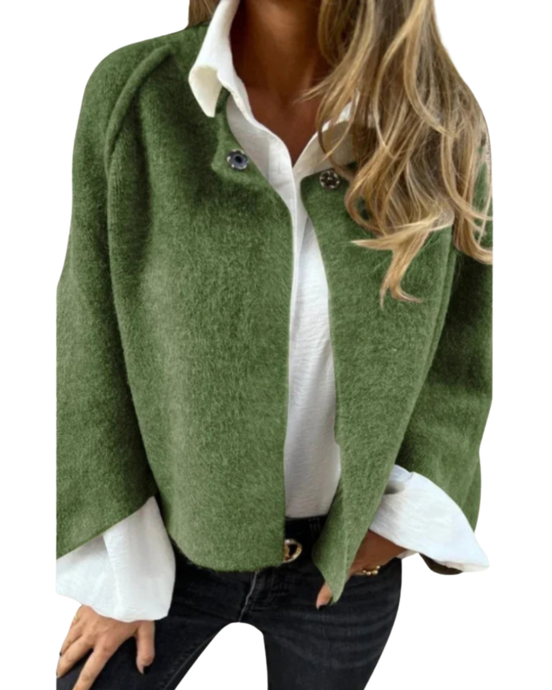 Lina | Eleganter Mantel mit ausgestellten Ärmeln