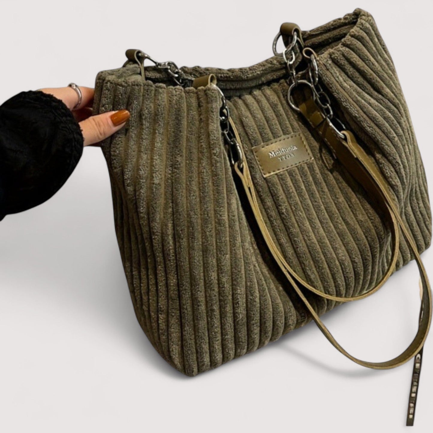 Maelle™ | Weiche Cord-Schultertasche