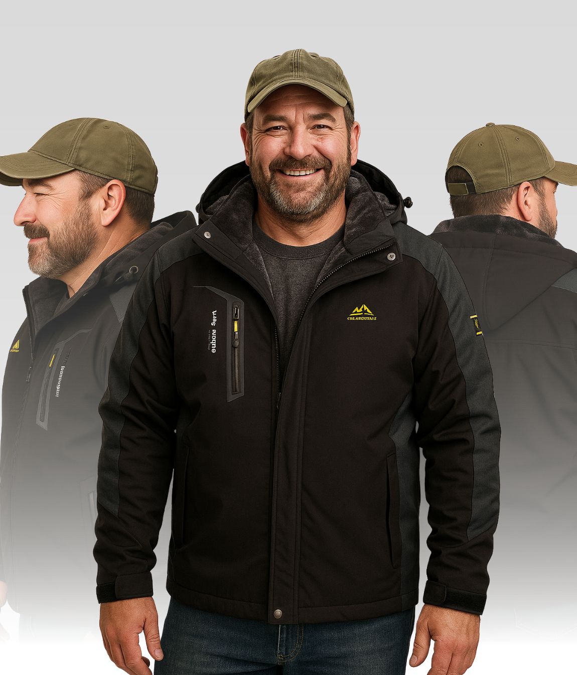 Tim Fleecejacke Schwarz