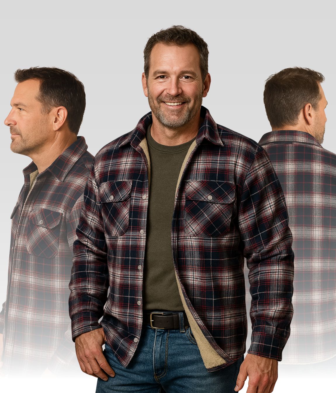 Joe Fleece Jacke Lila