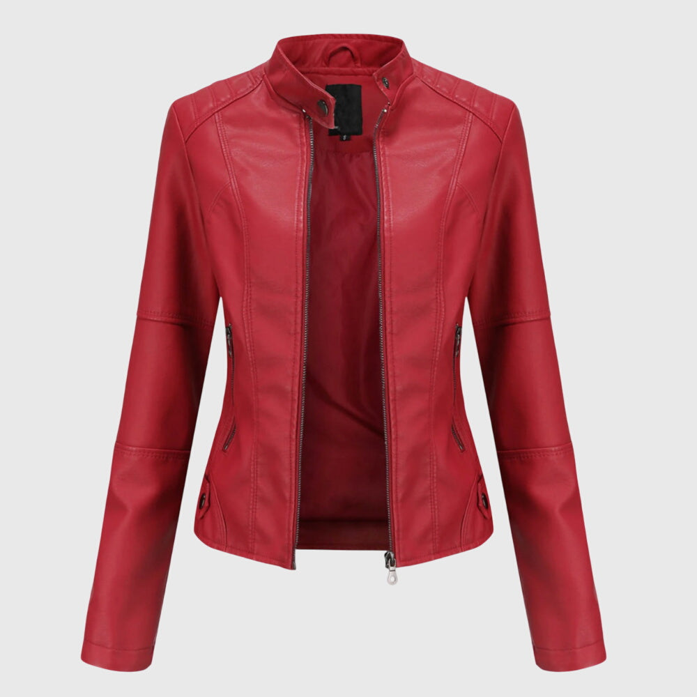 Giorgina™ - Elegante Lederjacke für Damen