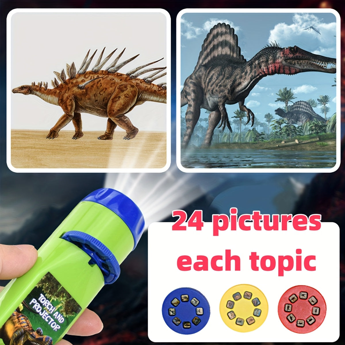 Dinosaurier Projektor Spielzeug – Lernen wird zum Abenteuer
