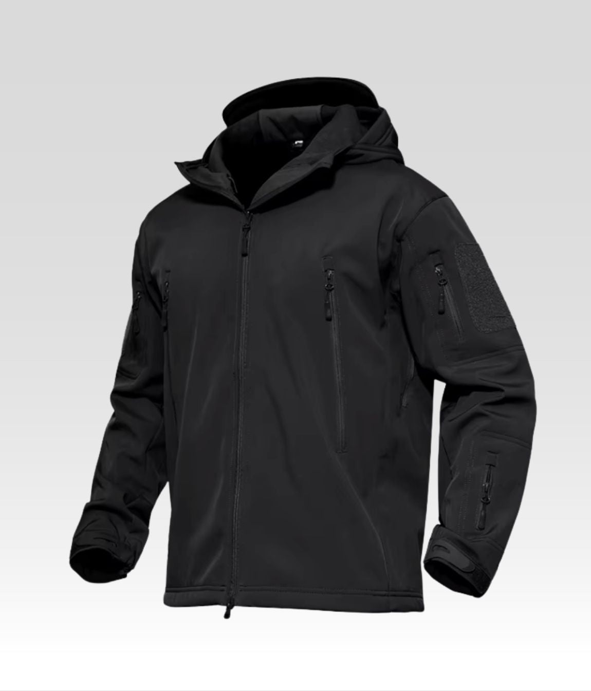 Jack Fleece Jacke Schwarz