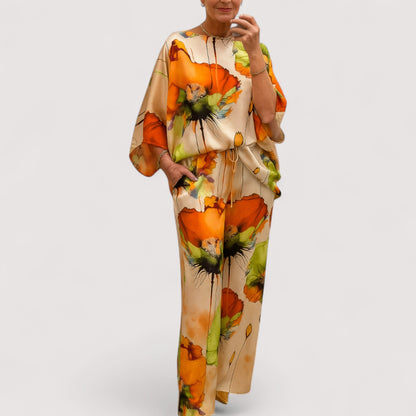 Enya™ | Satin-Zweiteiler