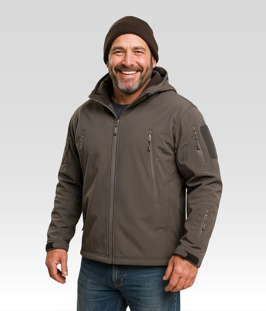 Jack Fleece Jacke Grau