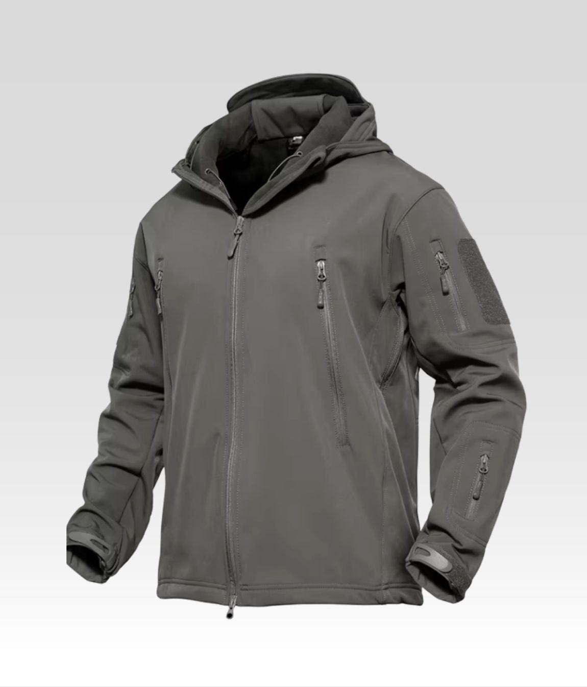 Jack Fleece Jacke Grau