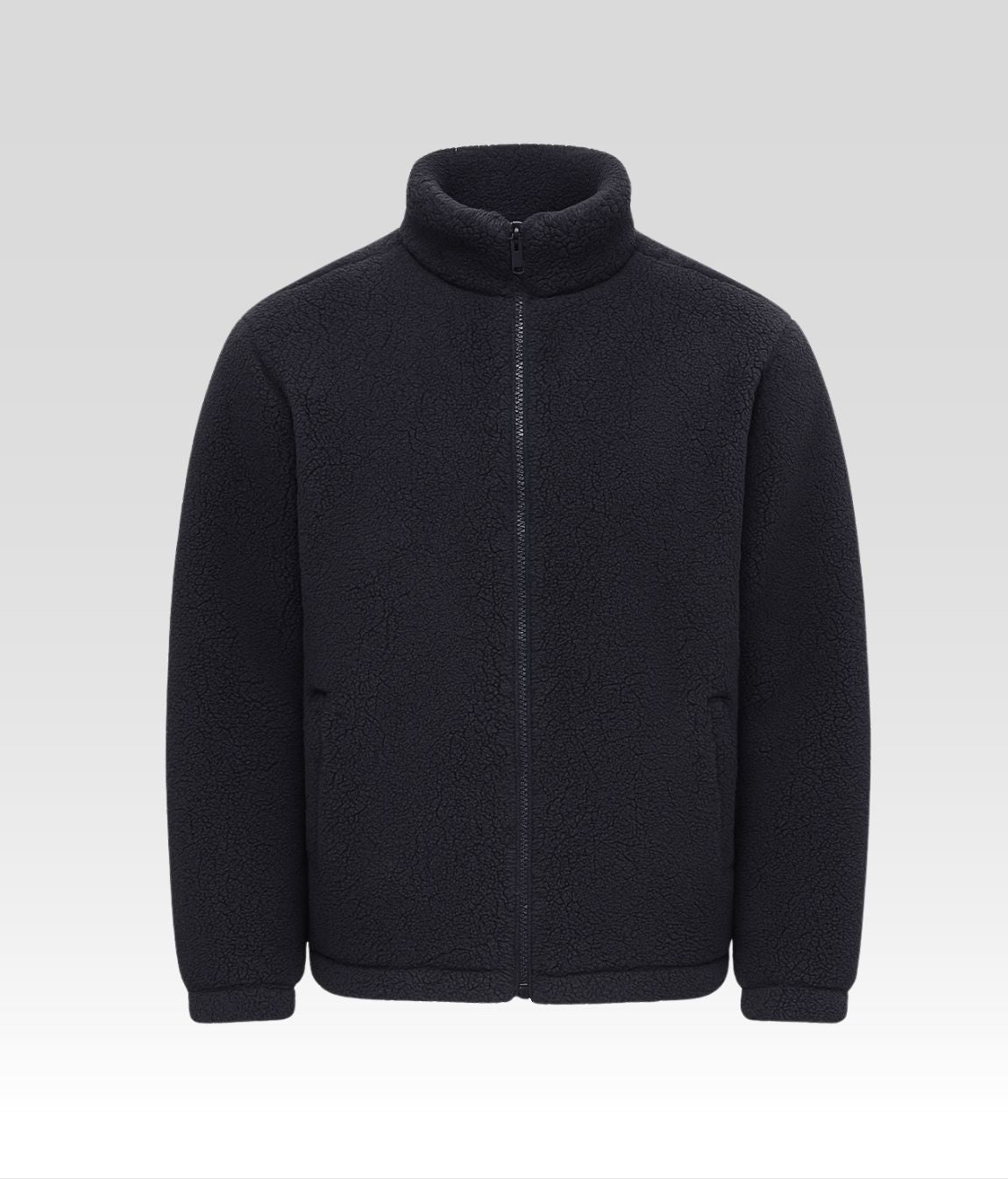 Luca Fleecejacke Schwarz