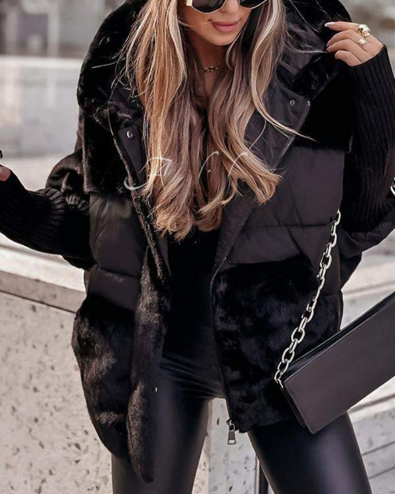 Evie | Komfortabler Kapuzenmantel