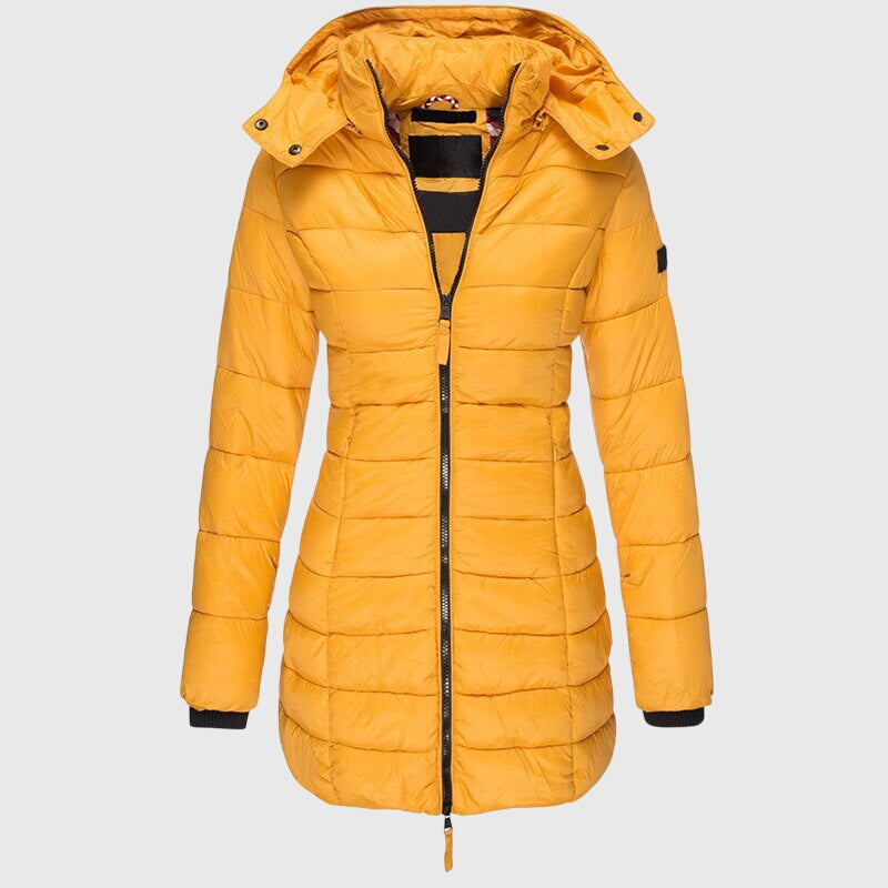 Elise™ - Lange Daunenjacke für Damen