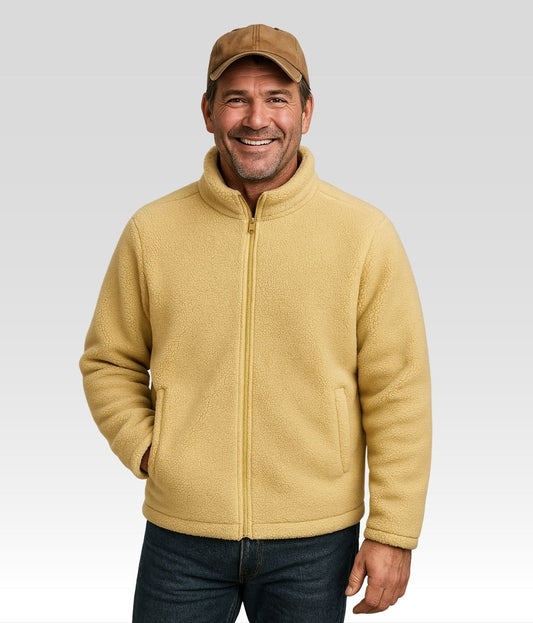 Luca Fleecejacke Beige