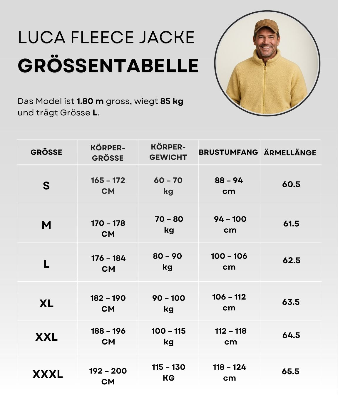 Luca Fleecejacke Beige