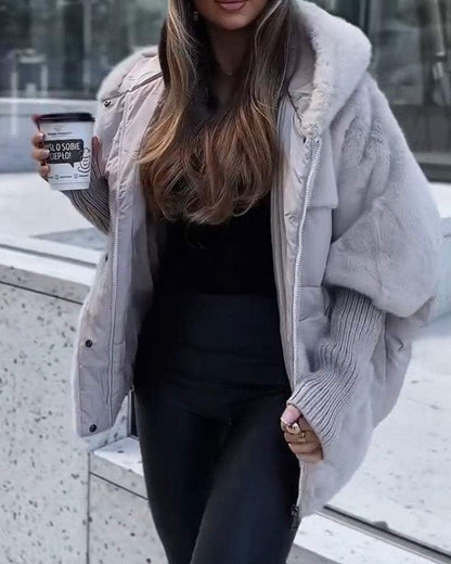 Evie | Komfortabler Kapuzenmantel