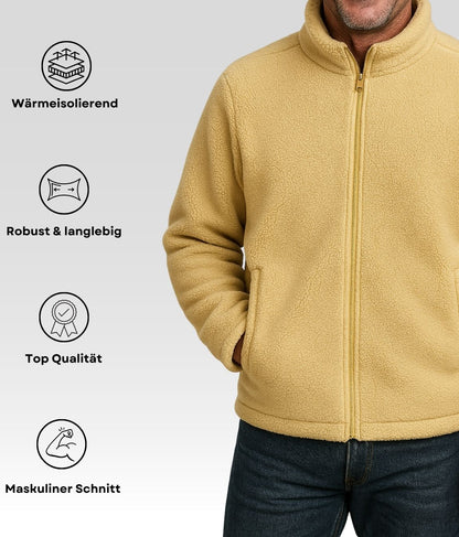 Luca Fleecejacke Beige