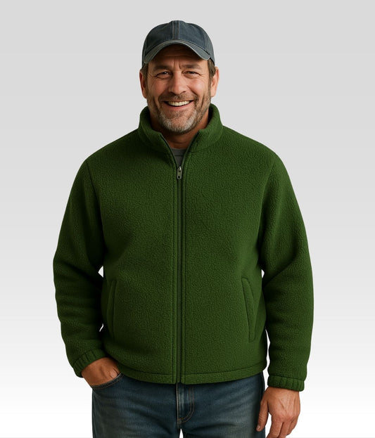 Luca Fleecejacke Grün