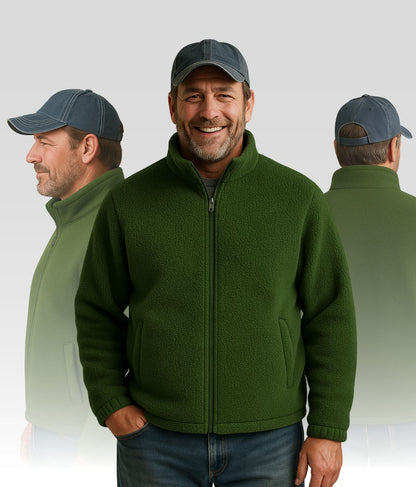 Luca Fleecejacke Grün