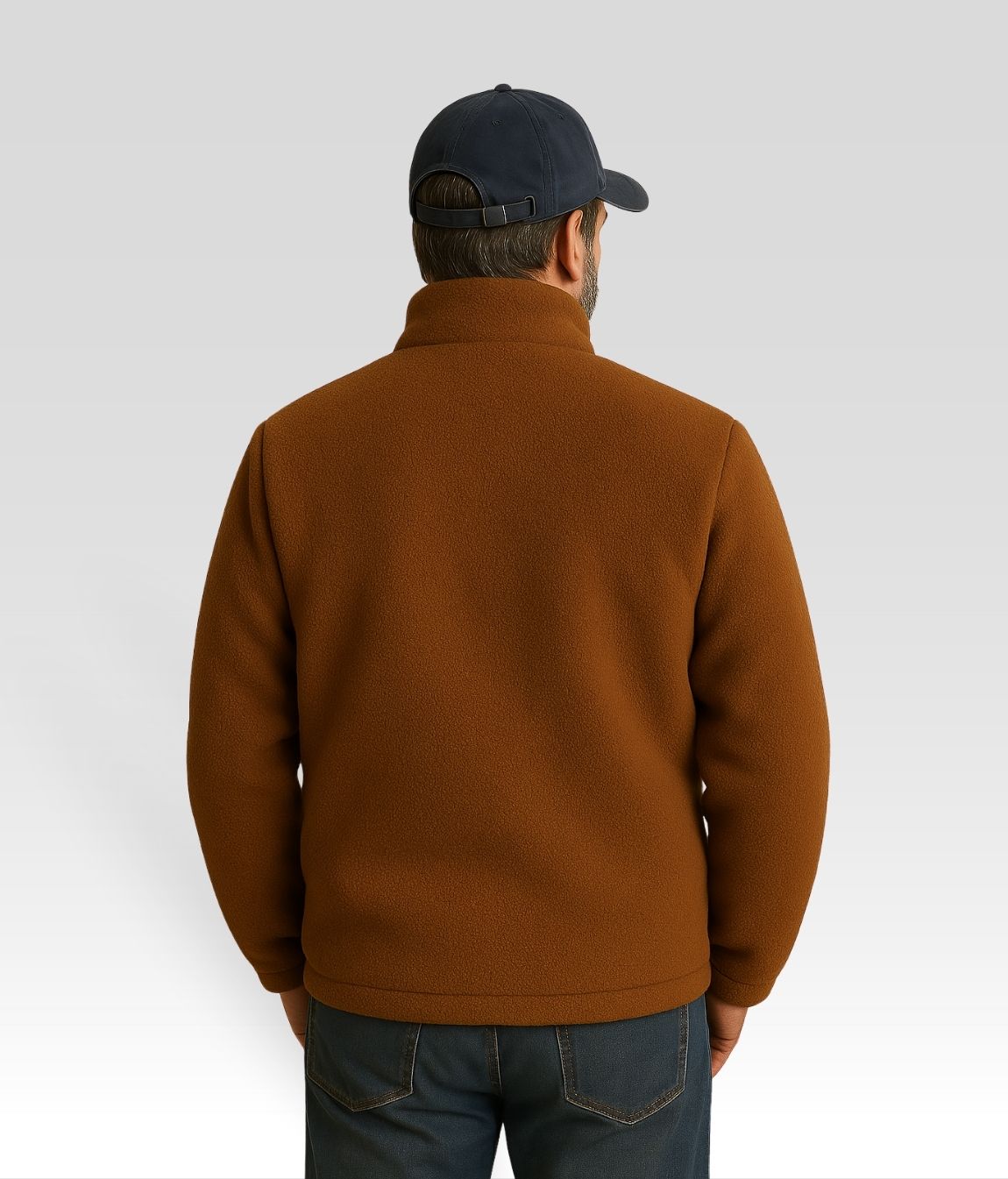 Luca Fleecejacke Braun