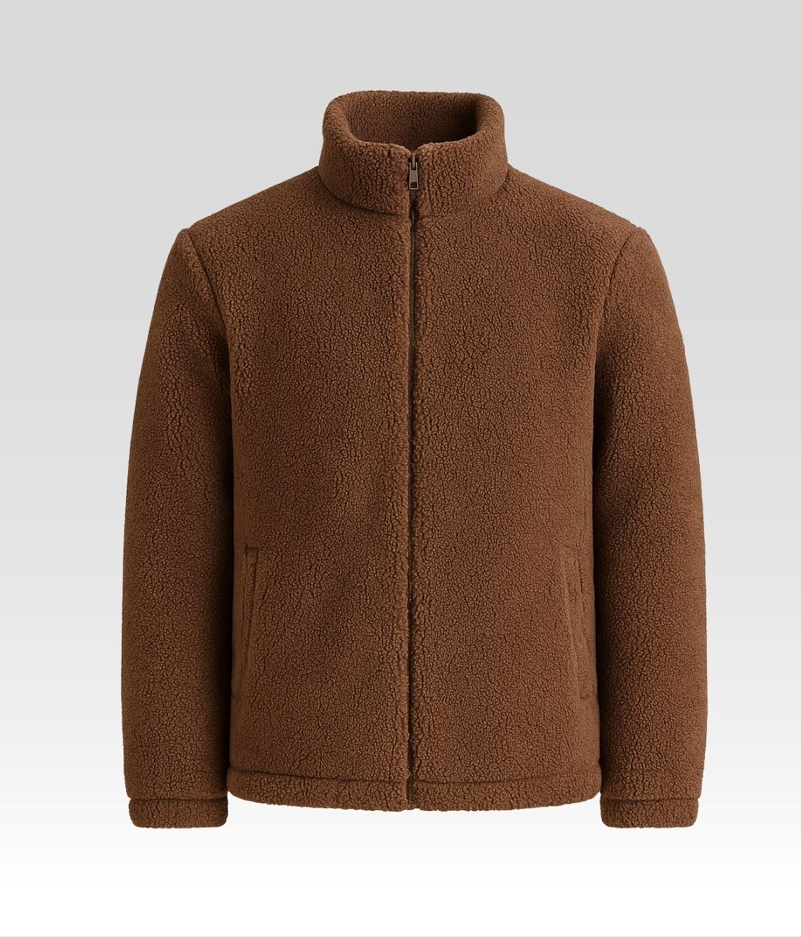 Luca Fleecejacke Braun