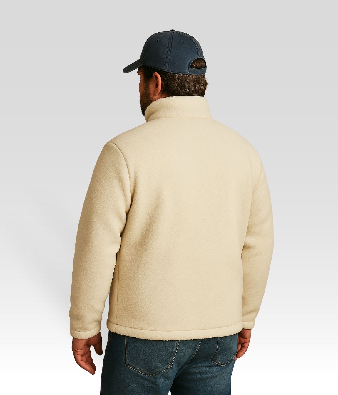 Luca Fleecejacke Weiss