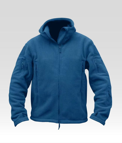 Marco Fleece Jacke Blau