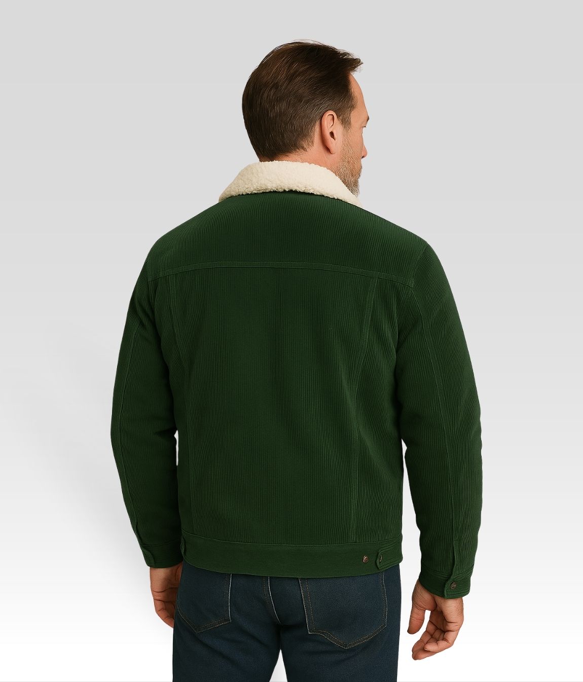 LEO Fleecejacke GRÜN