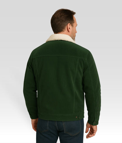 LEO Fleecejacke GRÜN