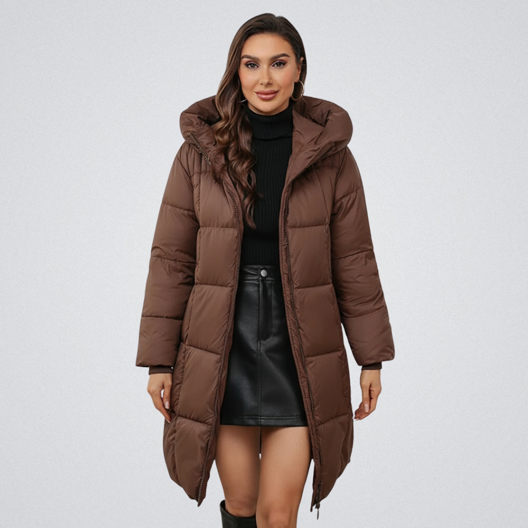 Ava | Stilvoller Puffer-Mantel