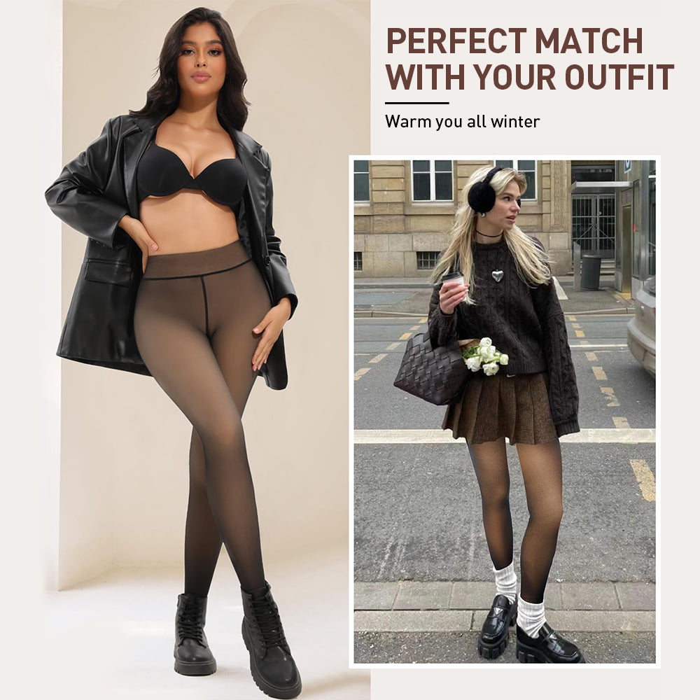 Gefütterte Strumpfhosen