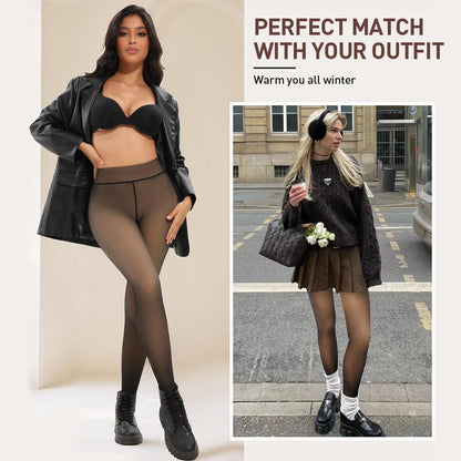 Gefütterte Strumpfhosen