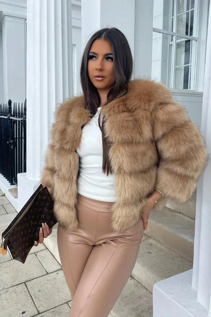 Rosita - Bequeme Kunstfelljacke