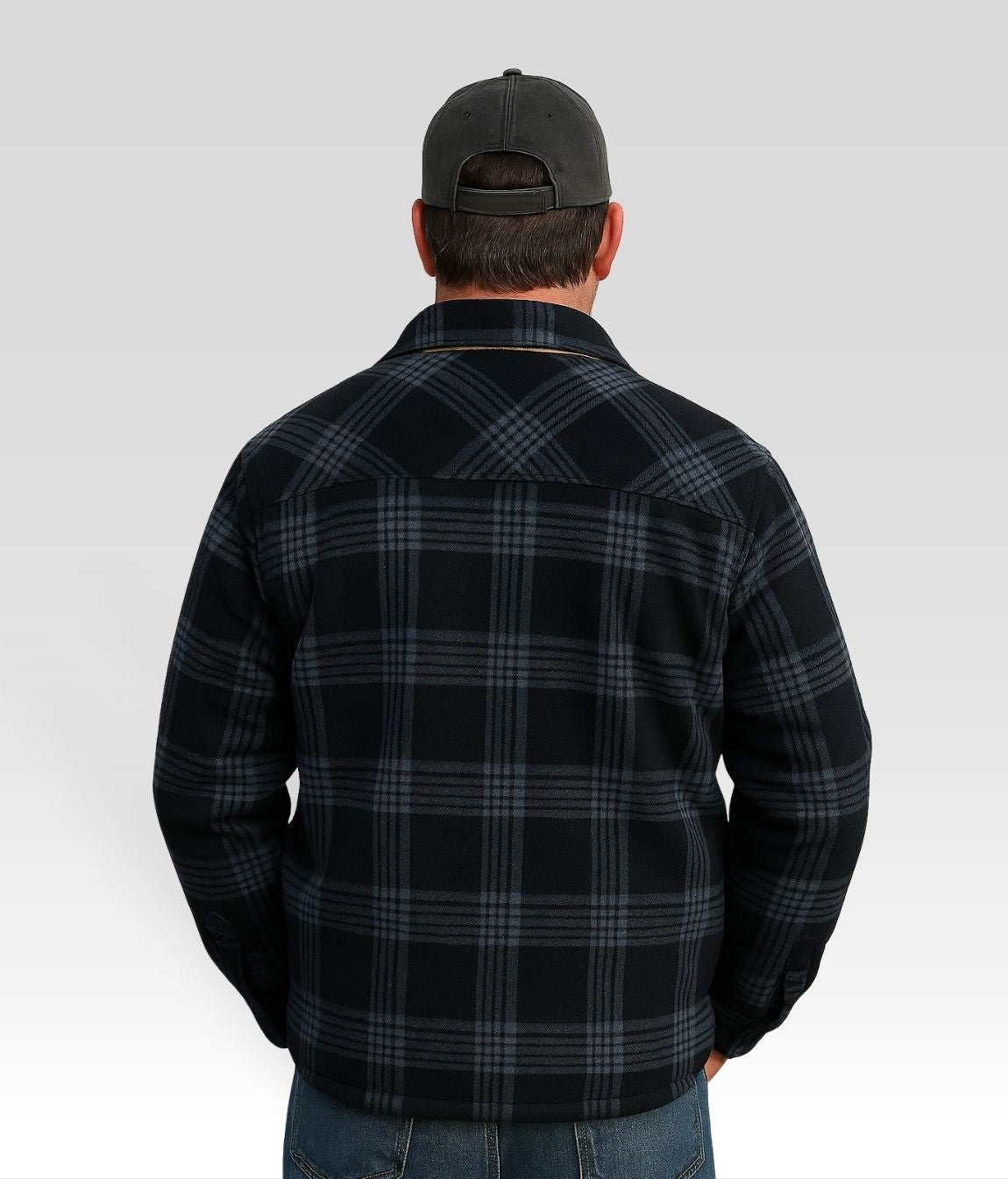 Joe Fleece Jacke Blau