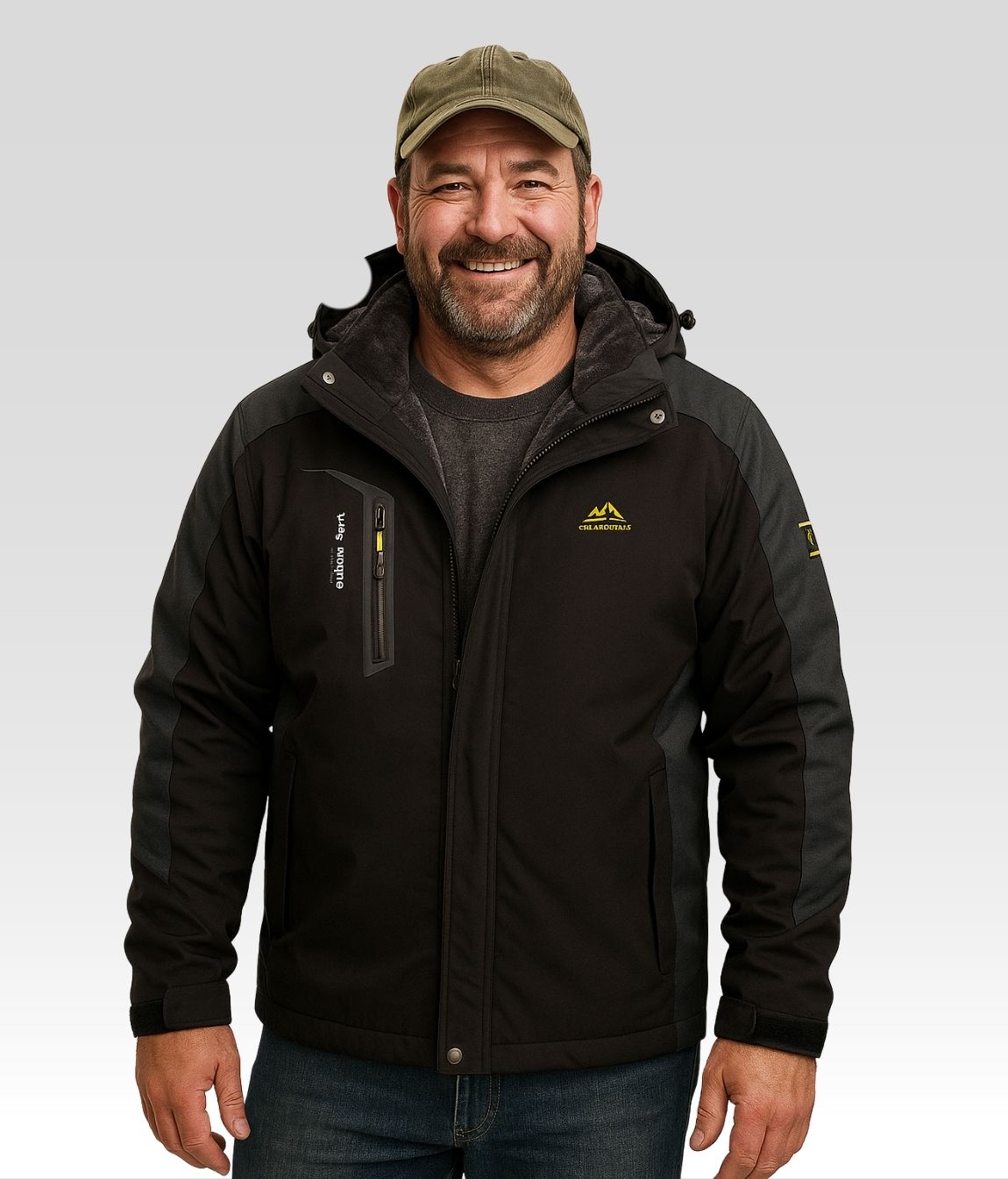 Tim Fleecejacke Schwarz