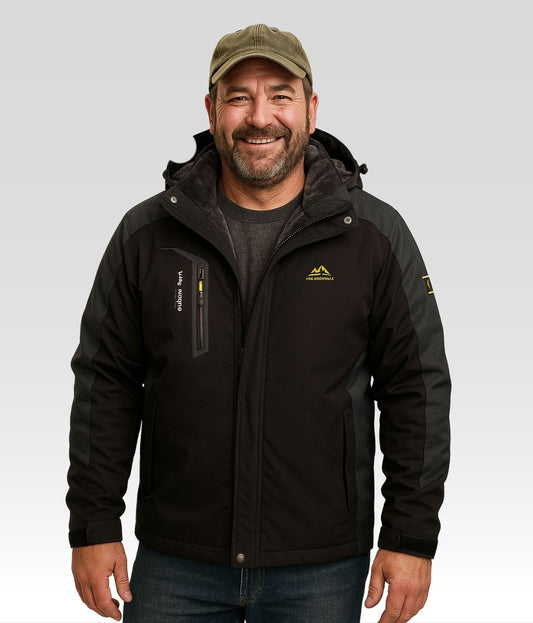 Tim Fleecejacke Schwarz