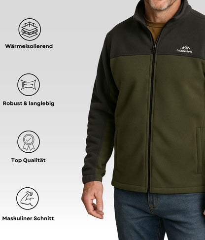 Daniel Fleecejacke Grün