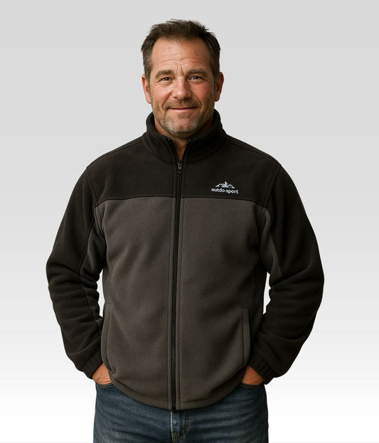 Daniel Fleecejacke Grau