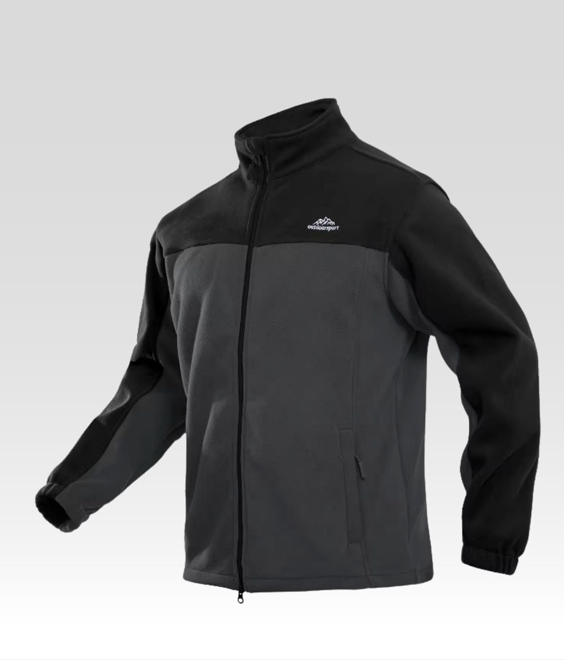 Daniel Fleecejacke Grau