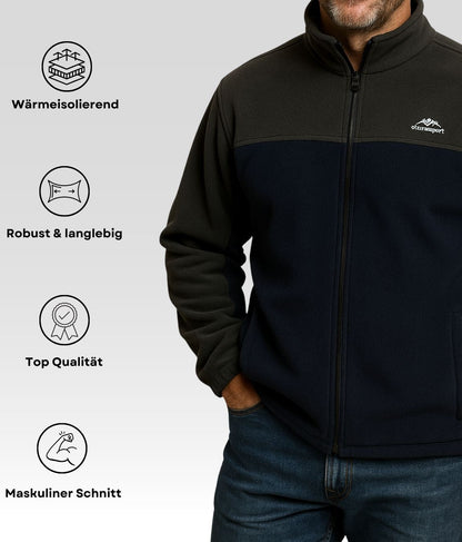 Daniel Fleecejacke Dunkelblau