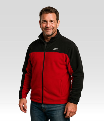 Daniel Fleecejacke Rot