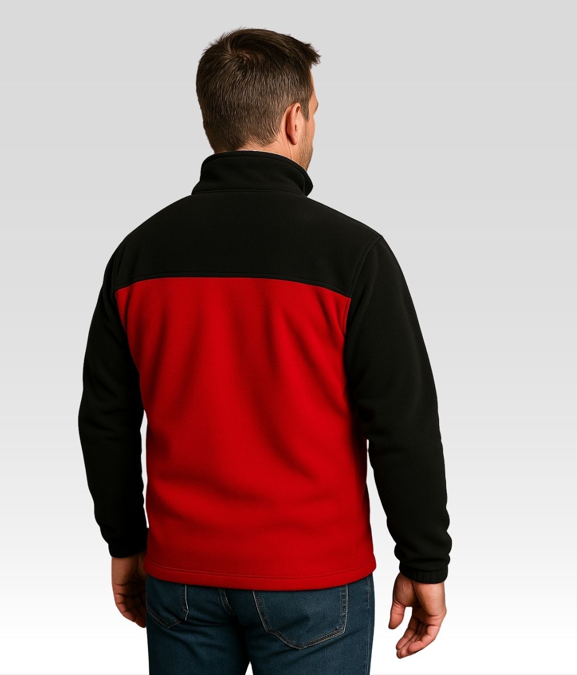 Daniel Fleecejacke Rot