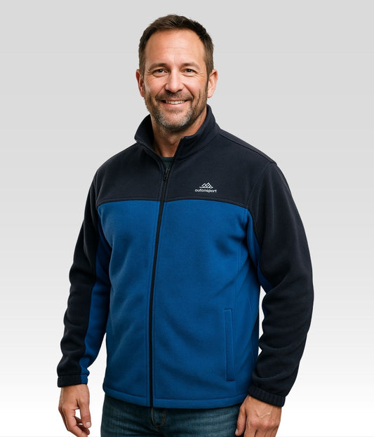 Daniel Fleecejacke Blau