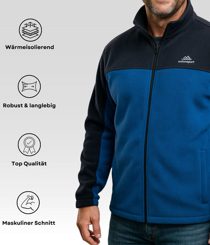 Daniel Fleecejacke Blau