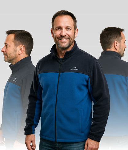 Daniel Fleecejacke Blau