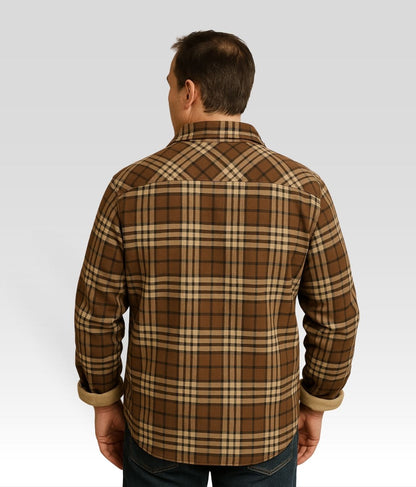 Joe Fleece Jacke Braun