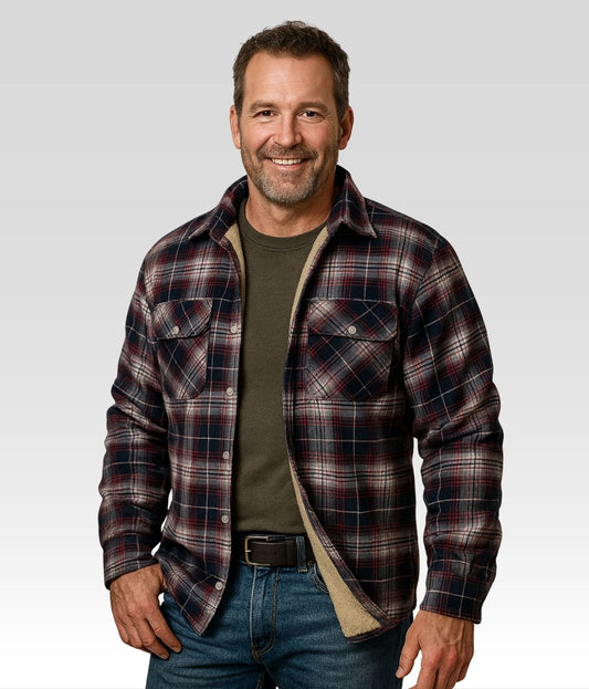 Joe Fleece Jacke Lila