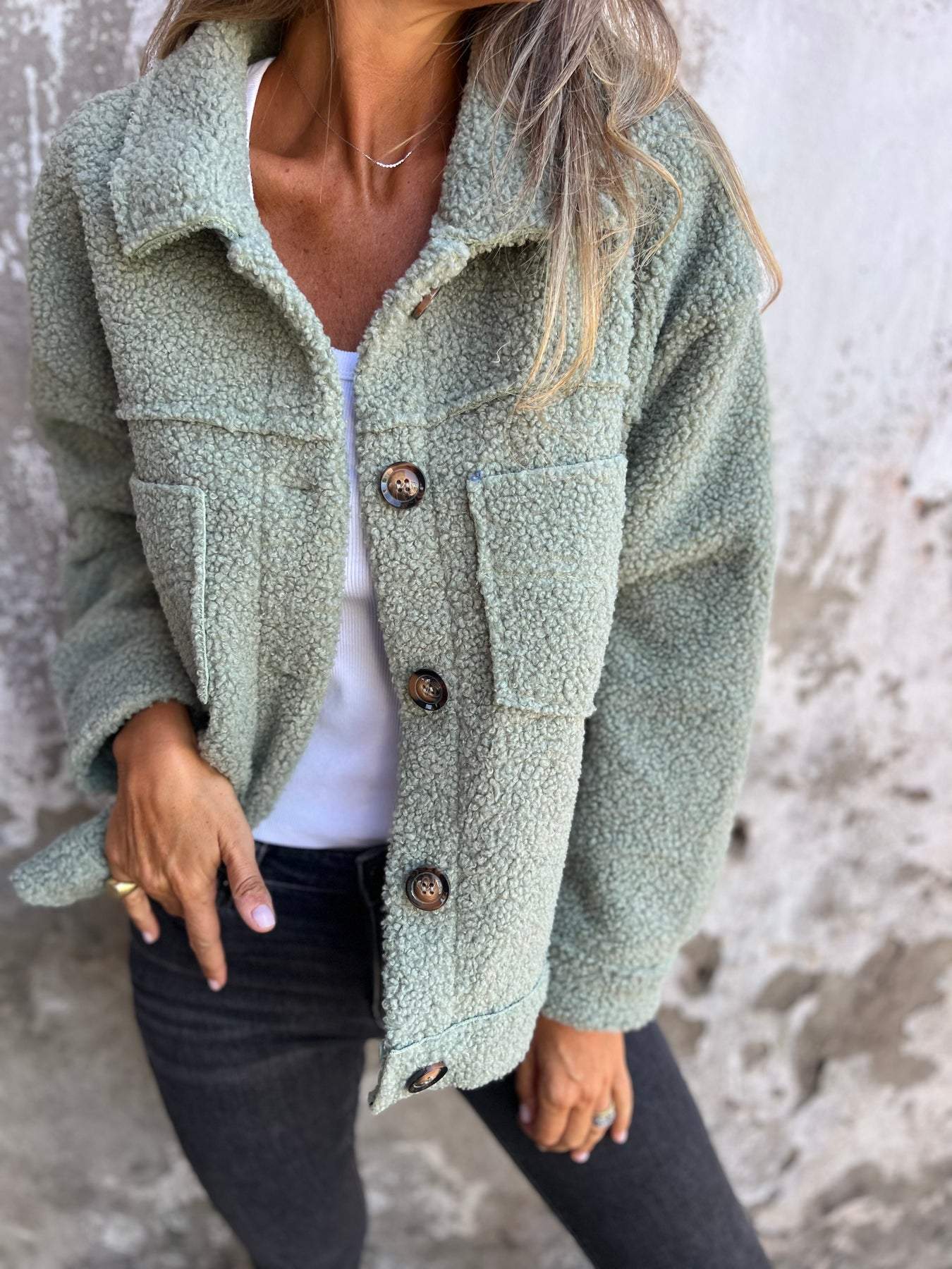 Lola | Elegante Teddyjacke