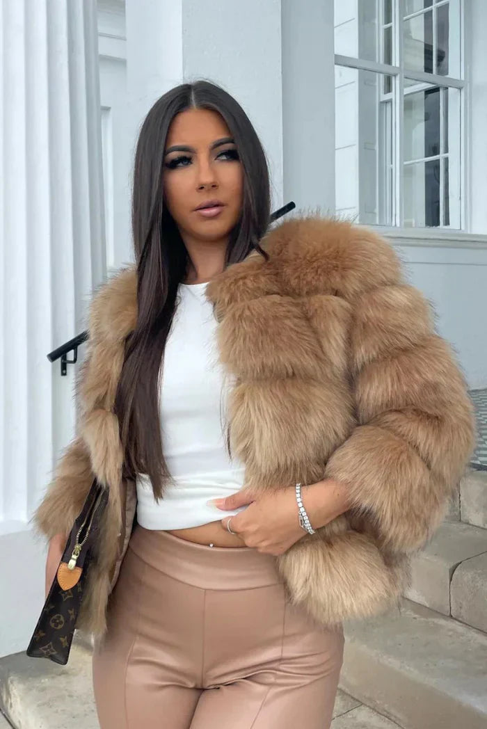 Rosita - Bequeme Kunstfelljacke