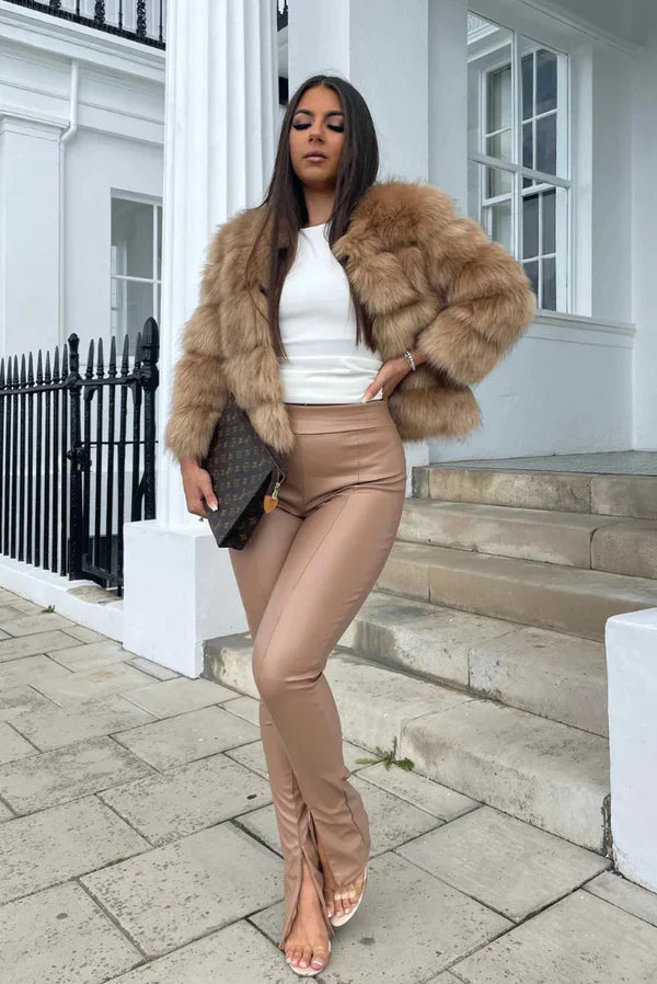 Rosita - Bequeme Kunstfelljacke