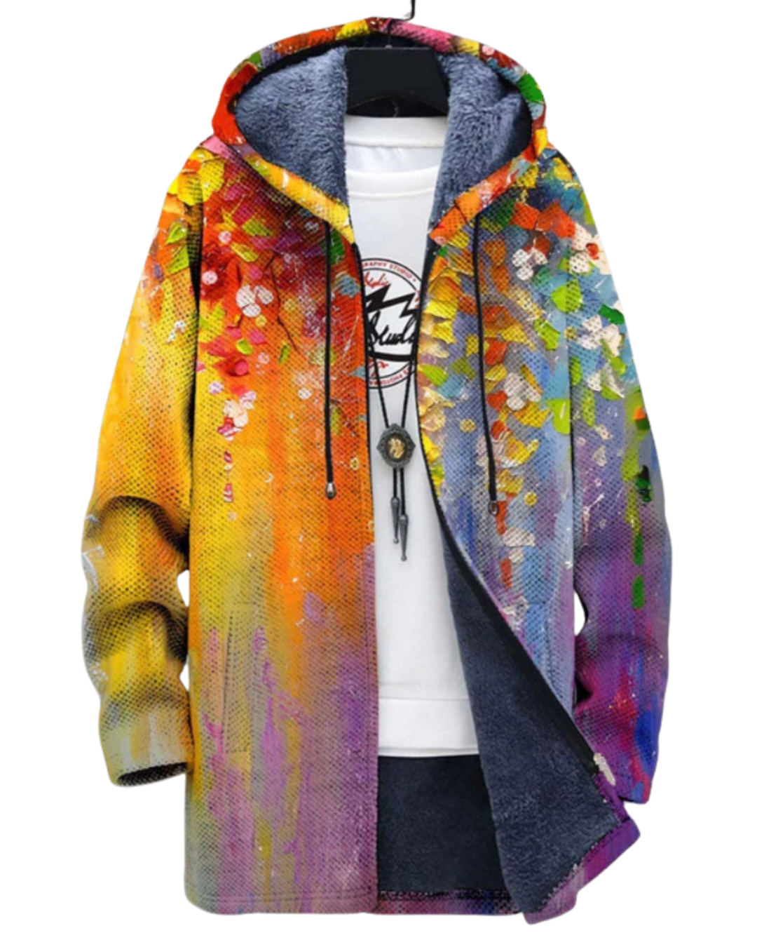 Heinz | Luxuriöse, künstlerische Strickjacke