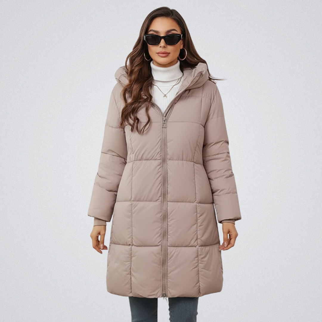 Ava | Stilvoller Puffer-Mantel