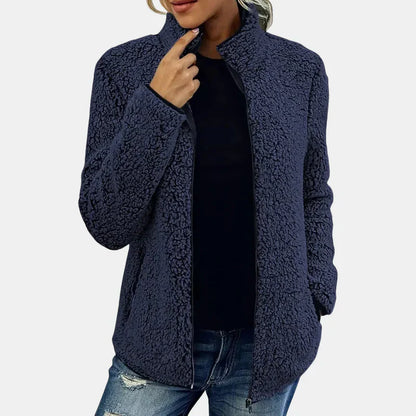 Evie | Elegante Plüschjacke für Damen