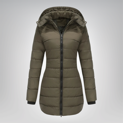 Melissa | Gefütterter Kapuzenmantel